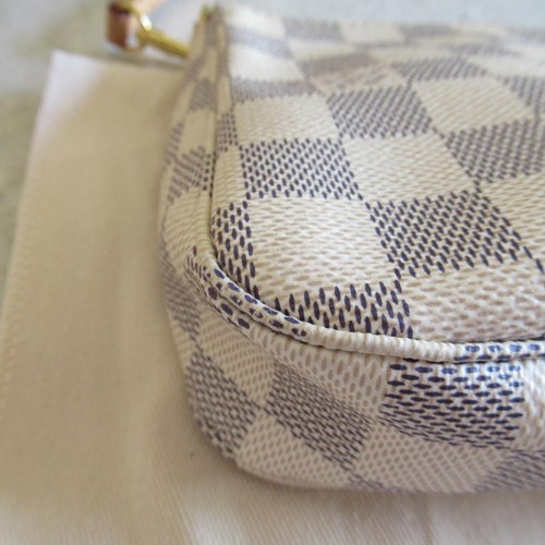 2020 SOLD OUT Louis Vuitton Damier Azur Pochette NM Accessories Shoulder Bag - Picture 8 of 24