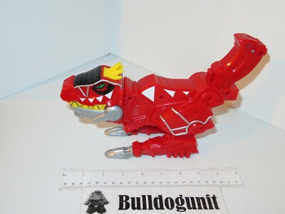 Power Rangers Dino Charge Red Blaster Gun Tested Bandai 2015 T-Rex