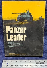 1974 Panzer Leader Game by Avalon Hill - Very Good