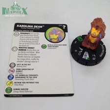 Heroclix Marvel What If set Karolina Dean 024 Uncommon figure w/card 