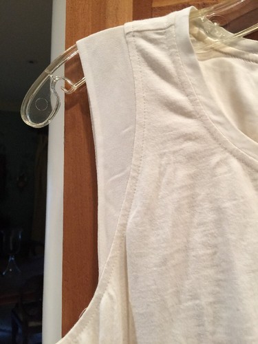 Maxi abito bianco avorio 100% cotone twist davanti taglia S $182+ colonna lunga elasticizzato - Foto 9 di 11