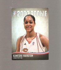 kamesha hairston 2007 wnba rookie,temple,bowsher hs,toledo ohio,connecticut sun