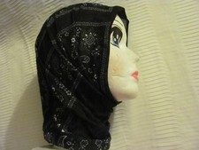 PAISLEY SEAMLESS TUBE NECK WARMER FACE MASK HEADBAND STRETCHY POLYESTER