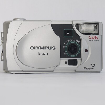 Olympus D-370 1.3 MP Digital Camera - Silver