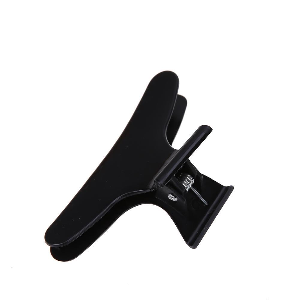 24Pcs Bundle Hair Clamp Black Butterfly Shaped Positioning Hair Pins