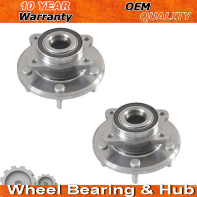 Front  Driver & Passenger Wheel Bearing And Hubs for 2009-2020 Dodge Journey c6