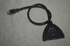 Fosmon 3-Port HDMI Switcher Intelligent 3x1 Auto Switch Selector Support 4K HD