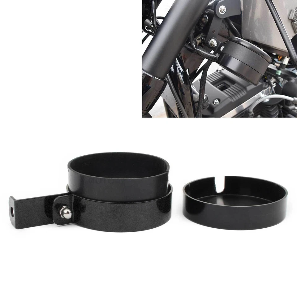 Motorcycle Speedometer Side Relocation Mount Bracket For Harley Sportster 93-20 Foto 4 de 4