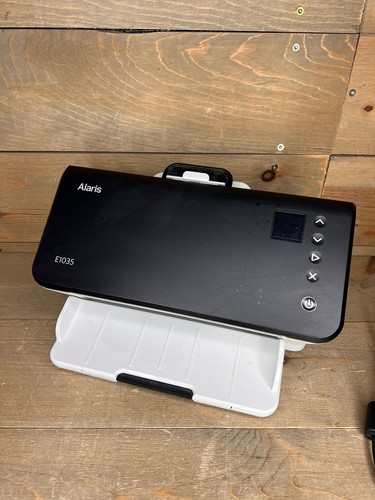 Kodak Alaris E1035 High Speed Color Duplex Document Scanner Tested Power Cable - Picture 4 of 13