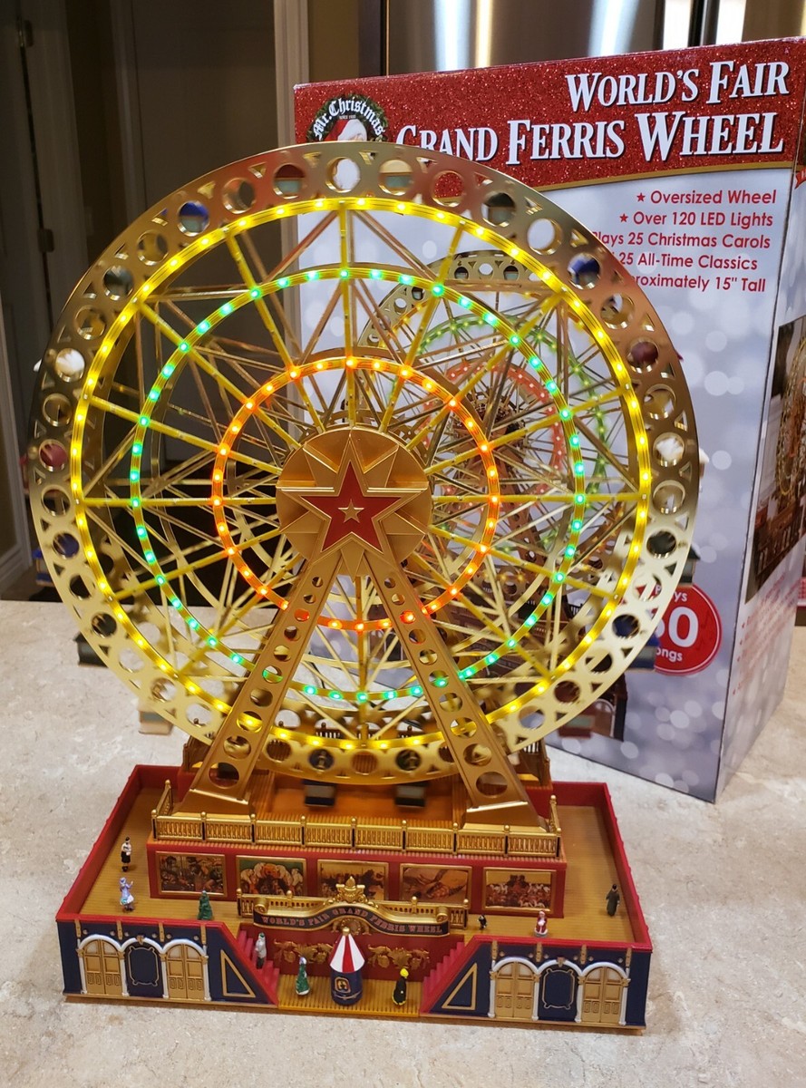 DIMMABLE - Mr. Christmas World's Fair Grand Ferris Wheel