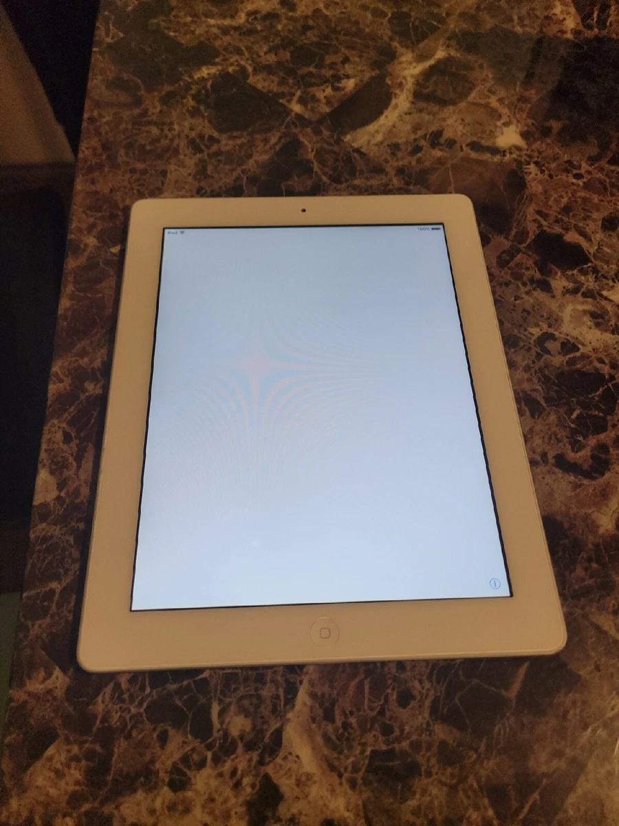 Apple iPad 2 (Wifi) A1395 - 16Gb Storage | iOS 7 - White Bezel - | eBay