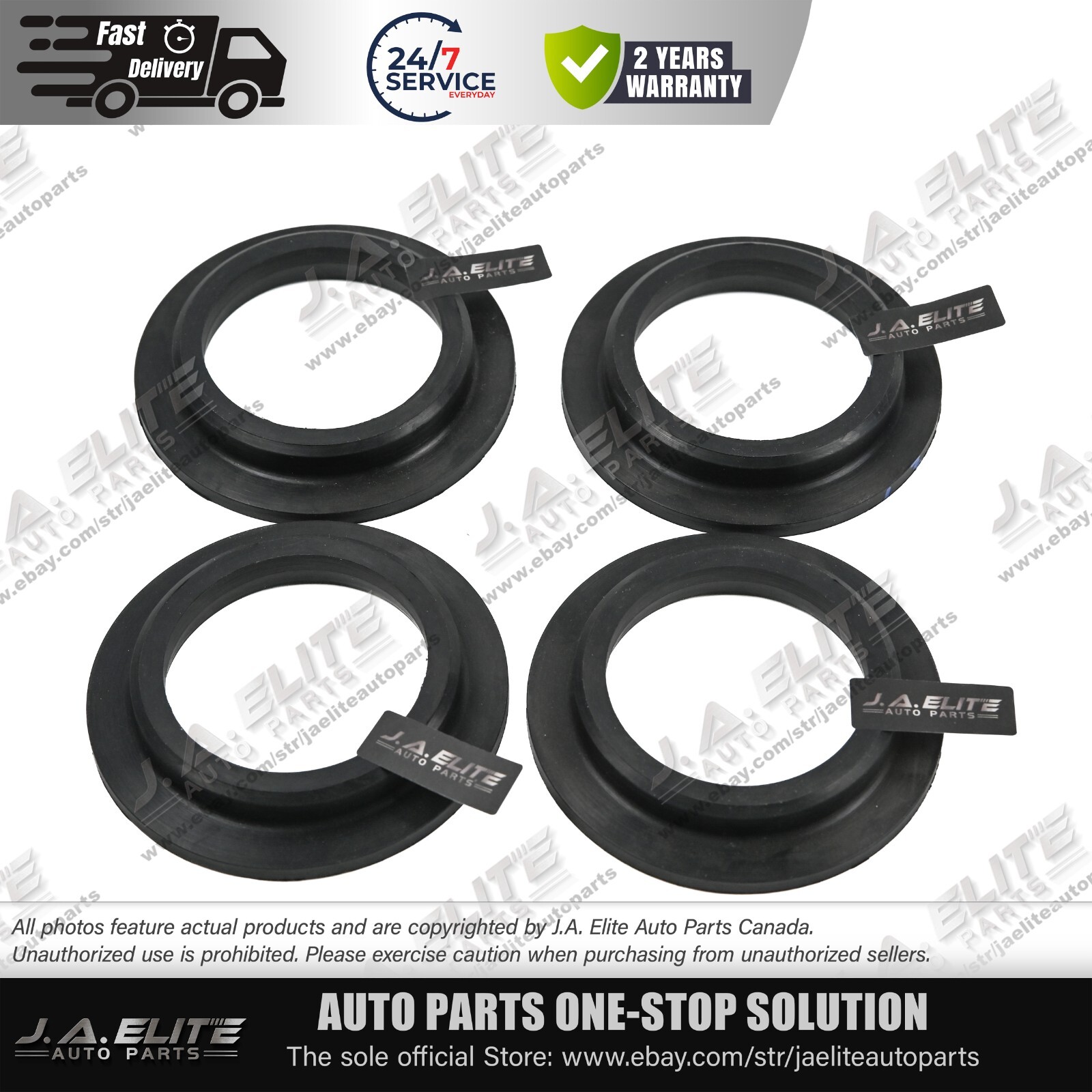 4pcs Shock Absorber Spring Lower Support Pad fits Ferrari 296 458 488 F8, 188996
