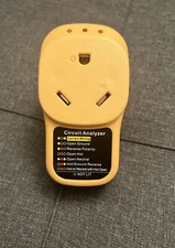 RV Surge Protector 30 Amp Adapter Circuit Analyzer with LED indicator light