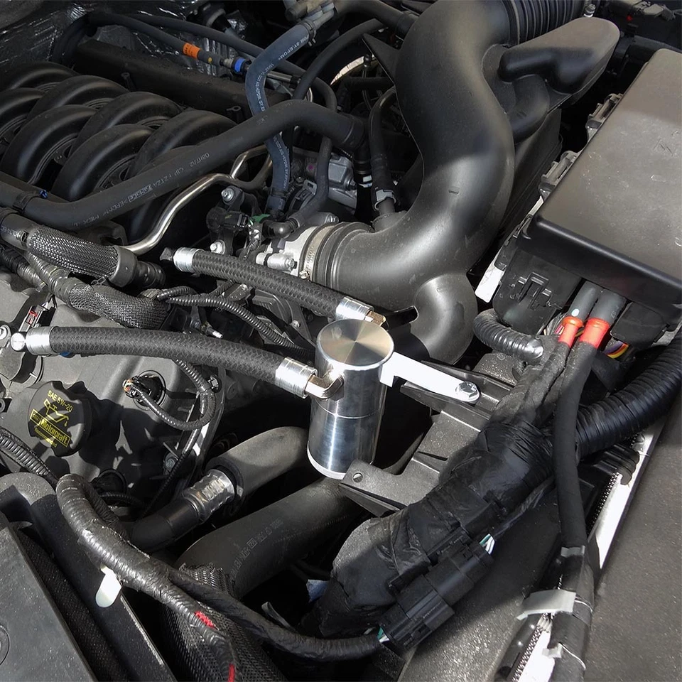 Genuine UPR Catch Can Braided Hoses fits 04-23 F-150 3.7 4.6 5.0 5.4 6.2 - Image 4 of 4