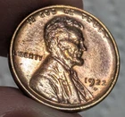 1922D Lincoln Cent Gem BU Unc. Red 96674