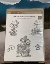 Heartfelt Creations “Mailbox Surprise” PreCut Set W/Garden Romance Die HCPC 3476