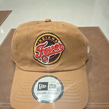 New Era Indiana Fever Adjustable Brown Hat WNBA Basketball