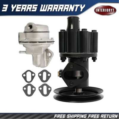 #ad belt driven Water fuel pump pulley For MerCruiser Bravo 454 502 7.4 8.2 raw Sea $234.66