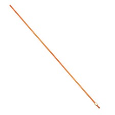 Air Compressor Exhaust Tube 11/32" Dia. 31" L, Aluminum Plated Copper Pipe Flat