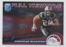 2020 Panini Donruss Elite Full Throttle Pink Christian McCaffrey #14 4l3