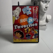 Nick Jr. Favorites: Vol. 4 (DVD) Blues Clues Max Ruby Little Bill LIGHT SCRATCHE