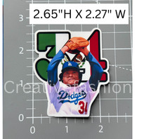 NEW Los Angeles Dodgers LA Dodgers Baseball Vinyl Sticker 34