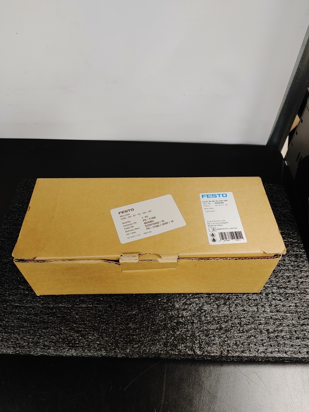 FESTO EGSC-BS-KF-45-150-10P 8048304 150mm Stroke Mini Slide