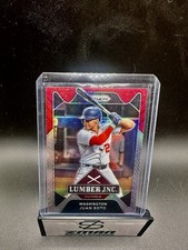 2021 Prizm #L-19 Lumber Inc Juan Soto Refractor NM+ Condition 