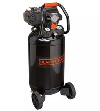 COMPRESSORE ARIA VERTICALE BLACK+DECKER "BD227/50V-NK" 50L 2HP