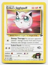 Erika's Jigglypuff 69/132 Common Gym Challenge Pokemon Unlimited LP on eBay