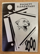 1999 2000 Puckett Elementary Yearbook Amarillo Texas TX Grammar School