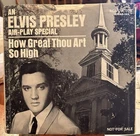 Lot Of Five Rare Elvis Presley Gospel 45s/EP Including AirPlay Easter Special