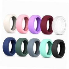 10 Pack Ring Cover for Oura Ring 5  Elastic Soft Silicone Ring S 6/7/8/9 