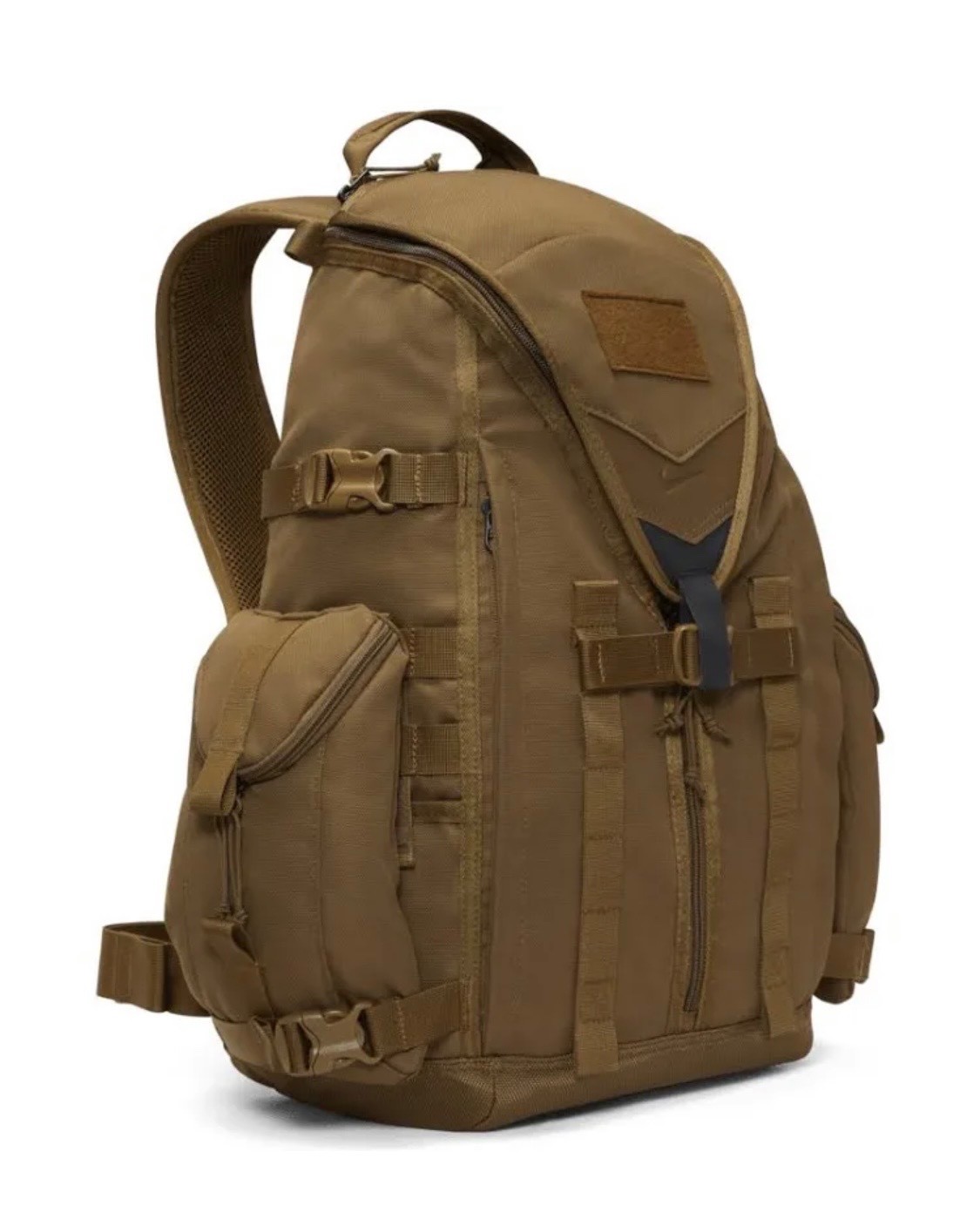 Nike SFS Military Brown Responder Backpack, Stylish, Large with Compartments