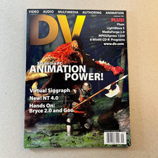 Dv Digital Video Magazine Vintage September 1996 Siggraph 96, 3d Animation, Cgi