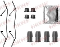 ZubehÖRsatz Scheibenbremsbelag Vorne Quick Brake 109 0075 FÜR Chevrolet MG