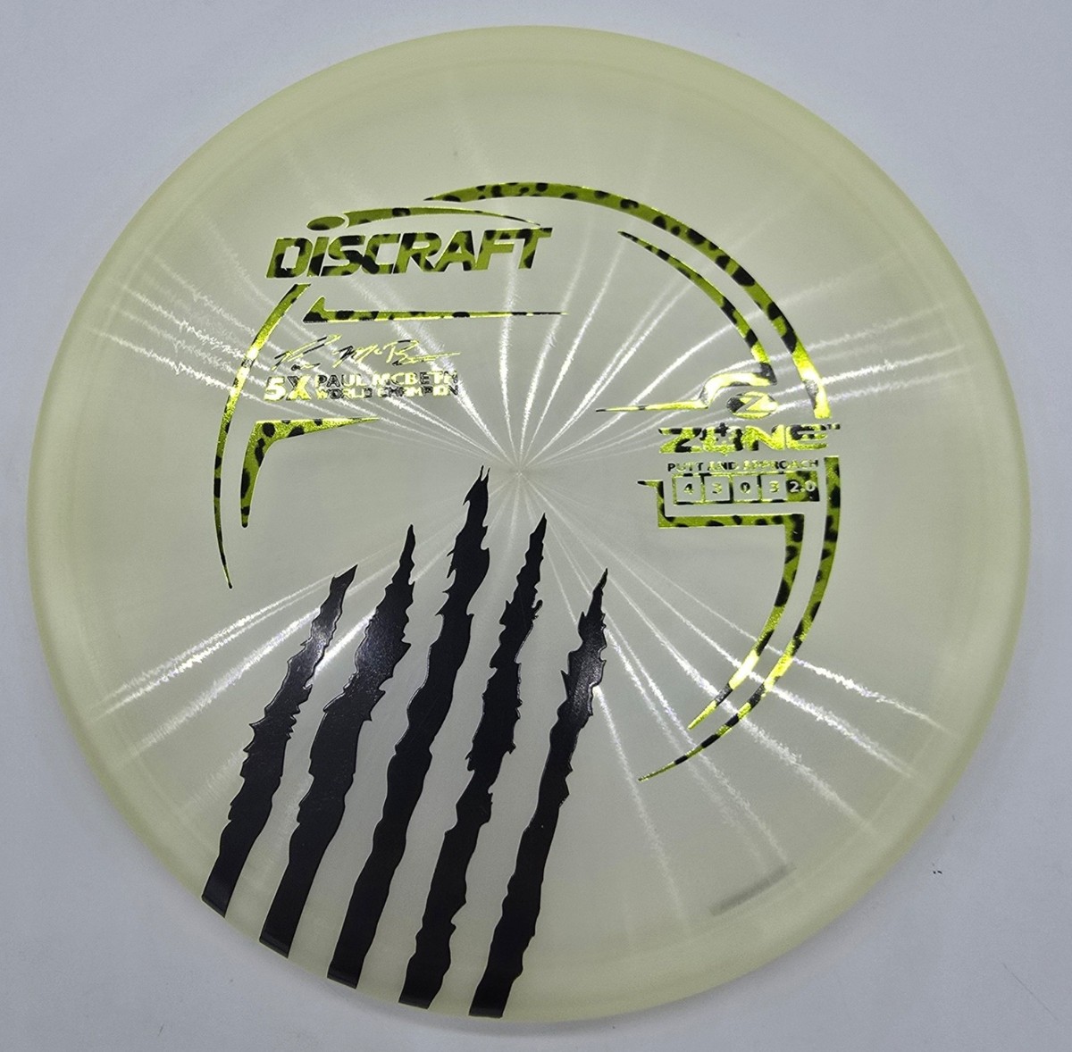 PAUL MCBETH DISCRAFT 5X CLAWS ZONE 173-174 g. Black Matte Claws | eBay