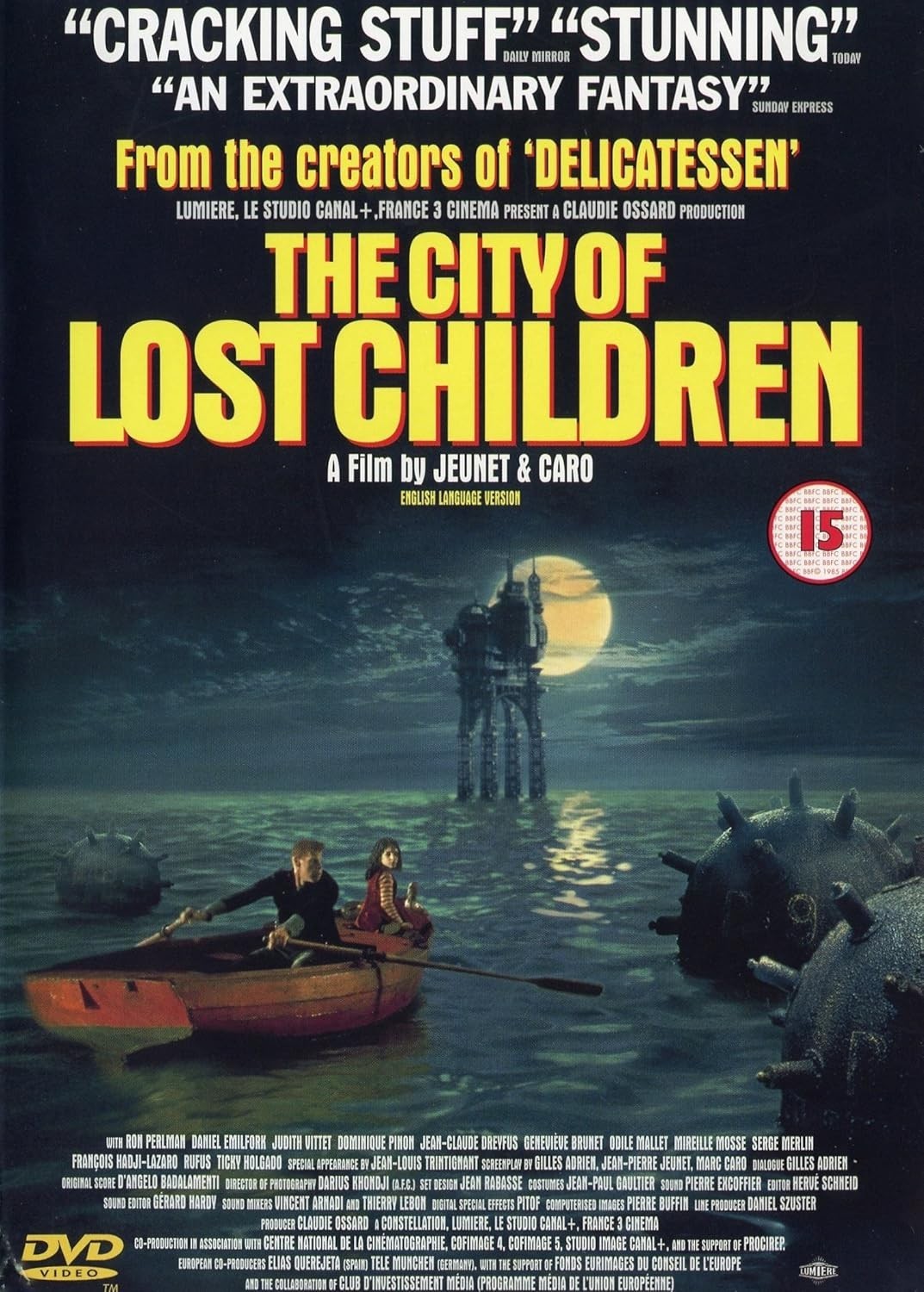 The City Of Lost Children Jeunet And Caro NEW Region 2 DVD