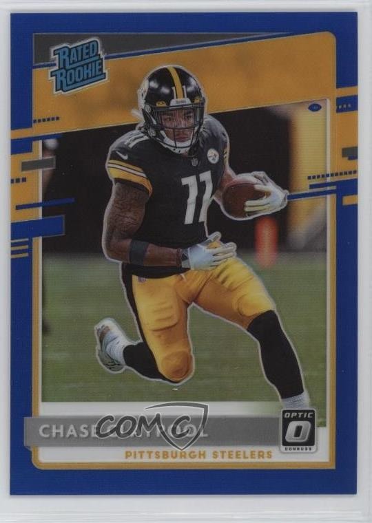 2020 Panini Donruss Optic Rated Rookies Blue Prizm /179 Chase Claypool #177 1q0b