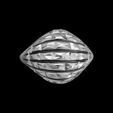 Size 7.75 - Diamond Cut Dome Ring