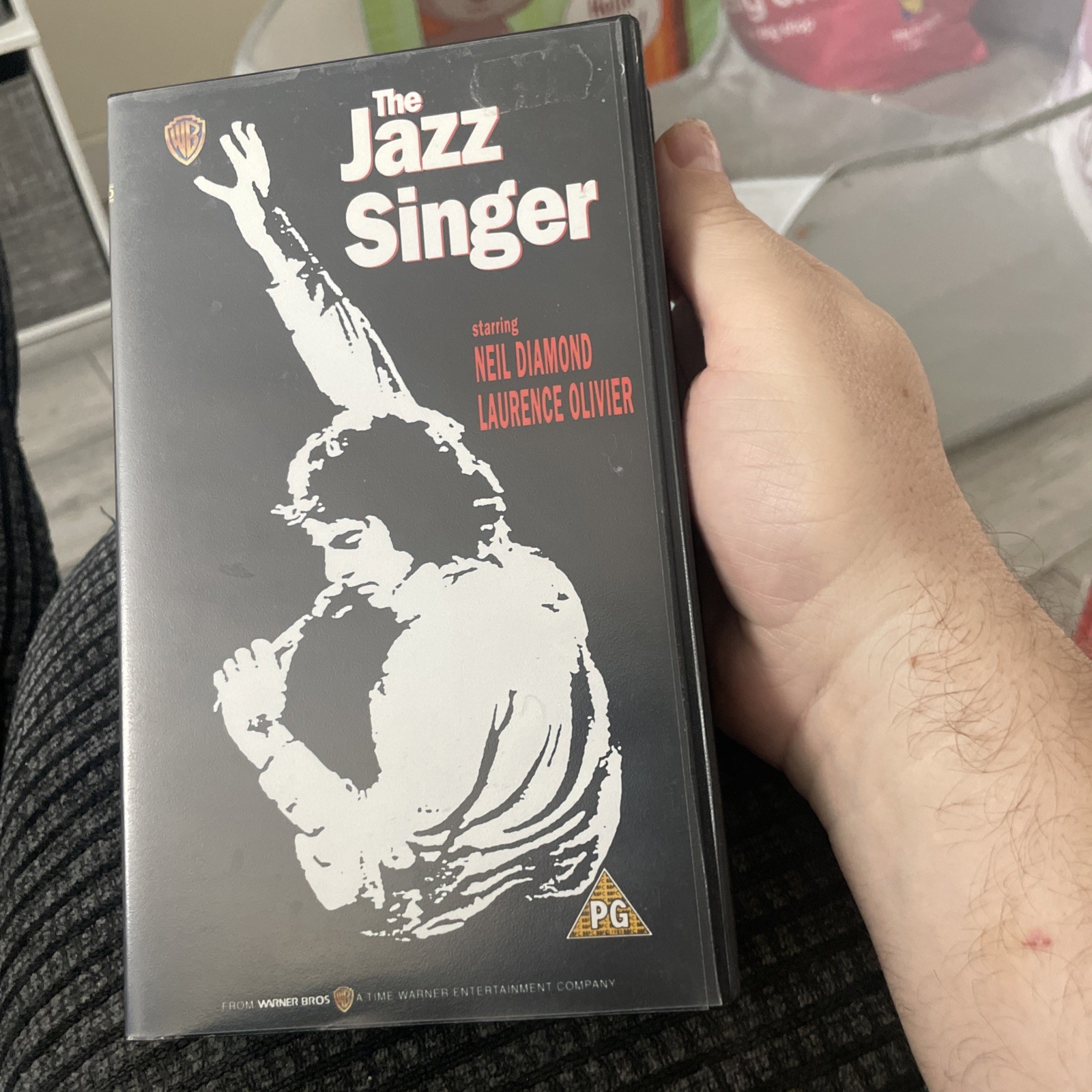 The Jazz Singer VHS Tape Neil Diamond Warner Bros