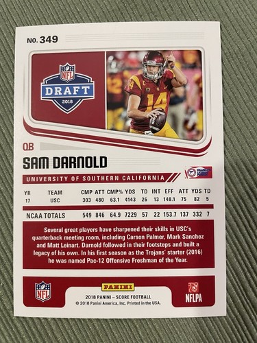 Sam Darnold/ Zach Wilson Card Lot - Picture 10 of 10