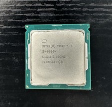 Intel Core I5-9600K 3.70GHz 6-Core CPU Processor SRG11 LGA1151