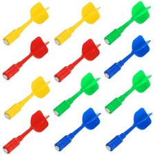 Accmor 16 Pack Magnetic Darts for Magnetic Dartboard, Replacement Plastic Dart