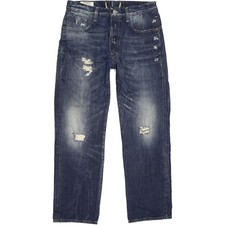 G-Star Hank  Herren Blau Straight Loose  Jeans W33 L29 (72055)