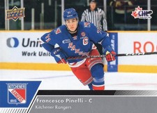 2022/23 Upper Deck CHL #095 - FRANCESCO PINELLI