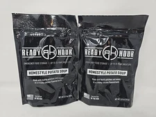 Lot Of 2 Ready Hour-Homestyle Potato Soup 25yr Shelf-Long Term Emergency Food 