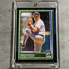 Greg Maddux 2025 Donruss Optic Black Velocity #d /39 Atlanta Braves SSP