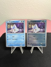Bergmite 023/086 Pokemon Me04: Chaos Rising Reverse Holo + Regular - Pack Fresh