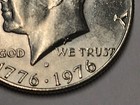 1776-1976 D Bicentennial Kennedy Half Dollar with Filled Mint Mark Very Rare! — photo 5